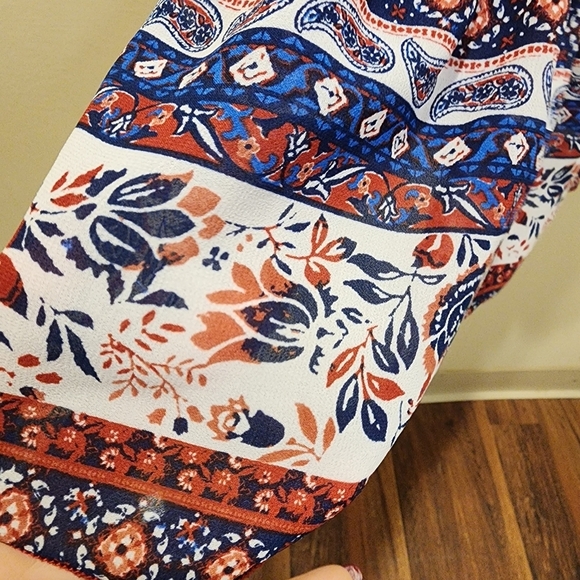 Knox ROSE sleeveless Boho floral top size XXL - Picture 8 of 13